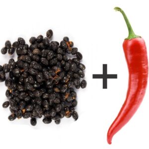 Papaya + Hawaiian chili pepper